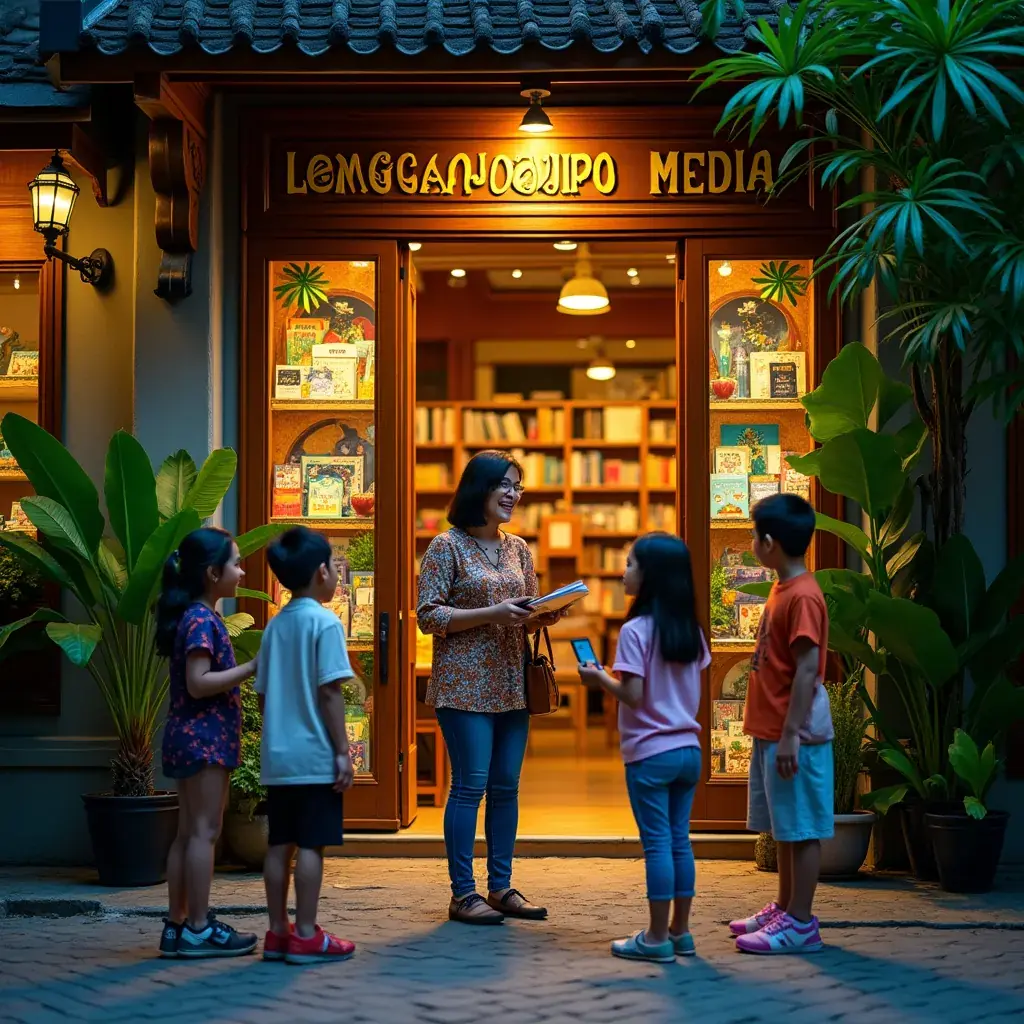 Supporting visual content